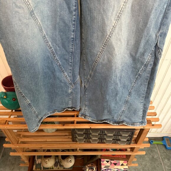 Torrid Womens Plus Size 18R Wide Leg Vintage Stretch Denim Jeans - Picture 7 of 7